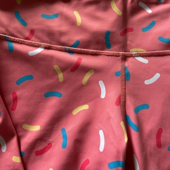 Feed me Fight me spandex athletic leggings - Picture 2 of 2